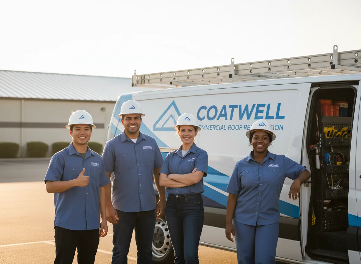 Commercial roof coating company in Rutledge, AL